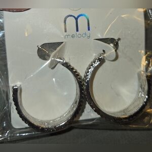 Silver Hoop Earrings